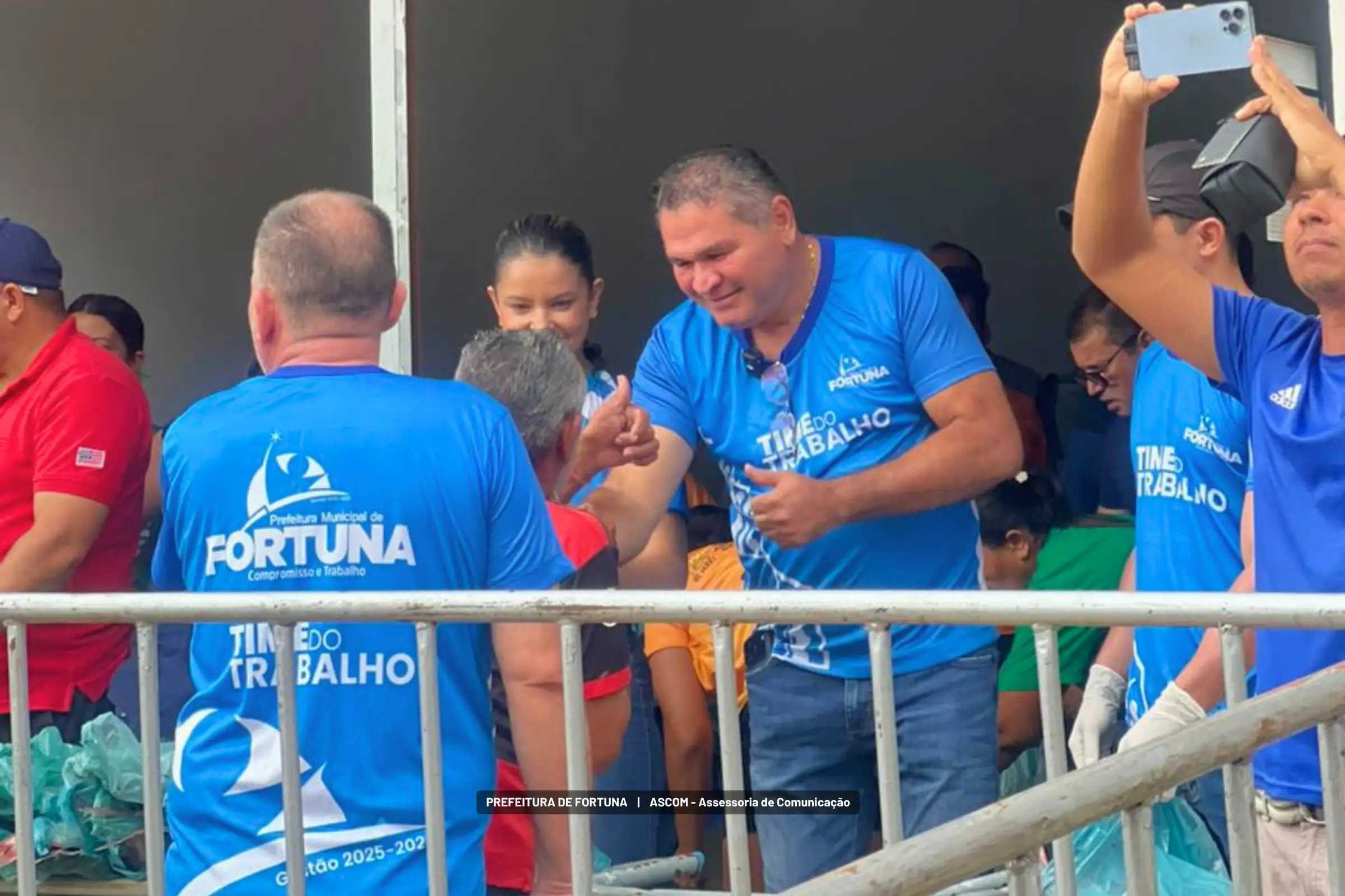 Foto 2 – Prefeitura de Fortuna amplia ação social e distribui 10 toneladas de peixe durante a Semana Santa