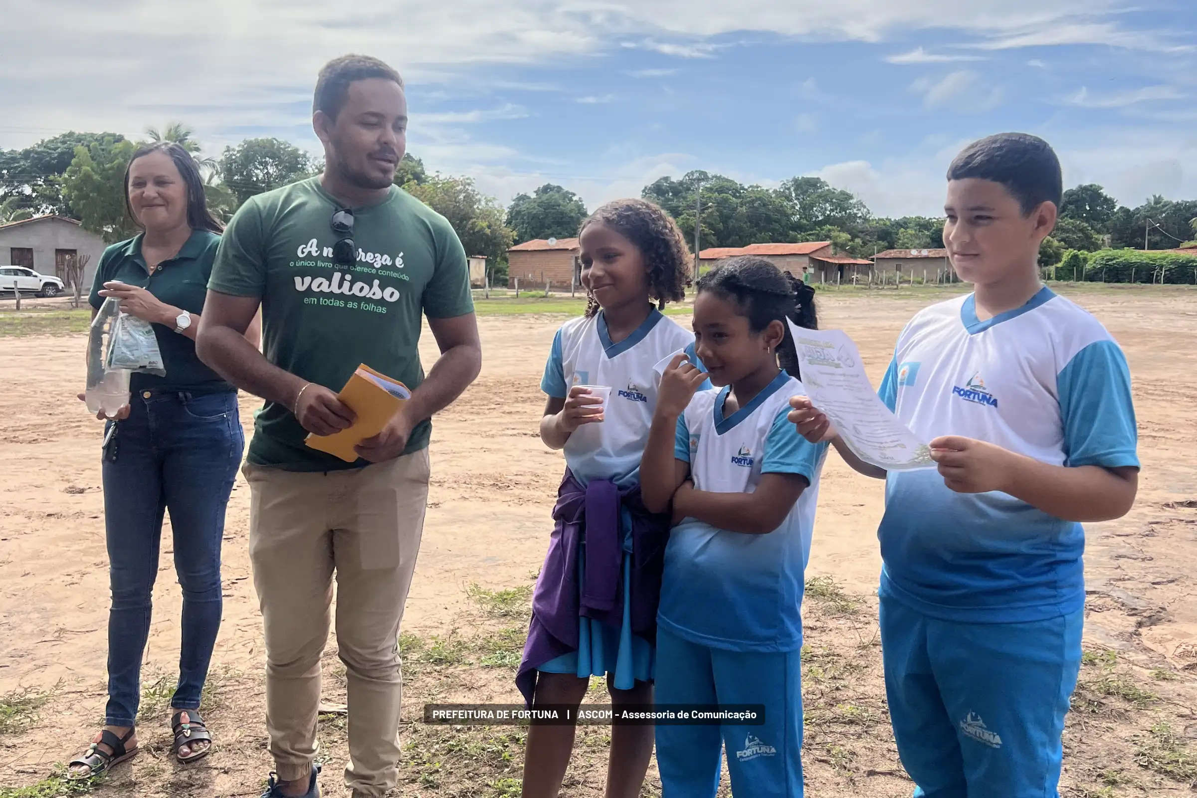 Foto 5 – Prefeitura de Fortuna promove ação educativa e plantio de mudas em alusão ao Dia Mundial da Água