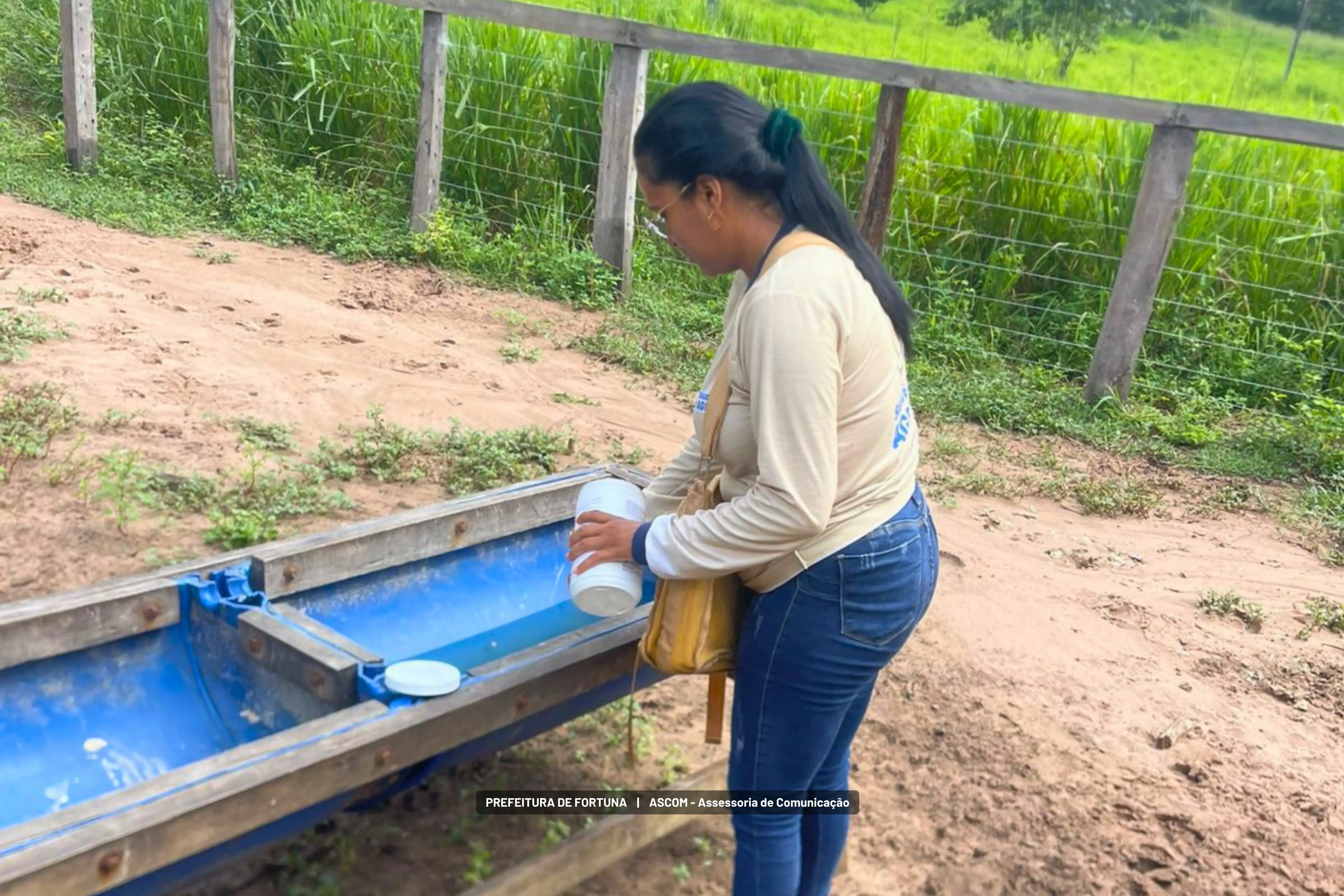Foto 5 – SAÚDE DE FORTUNA INTENSIFICA AÇÕES DE COMBATE À DENGUE NA ZONA RURAL