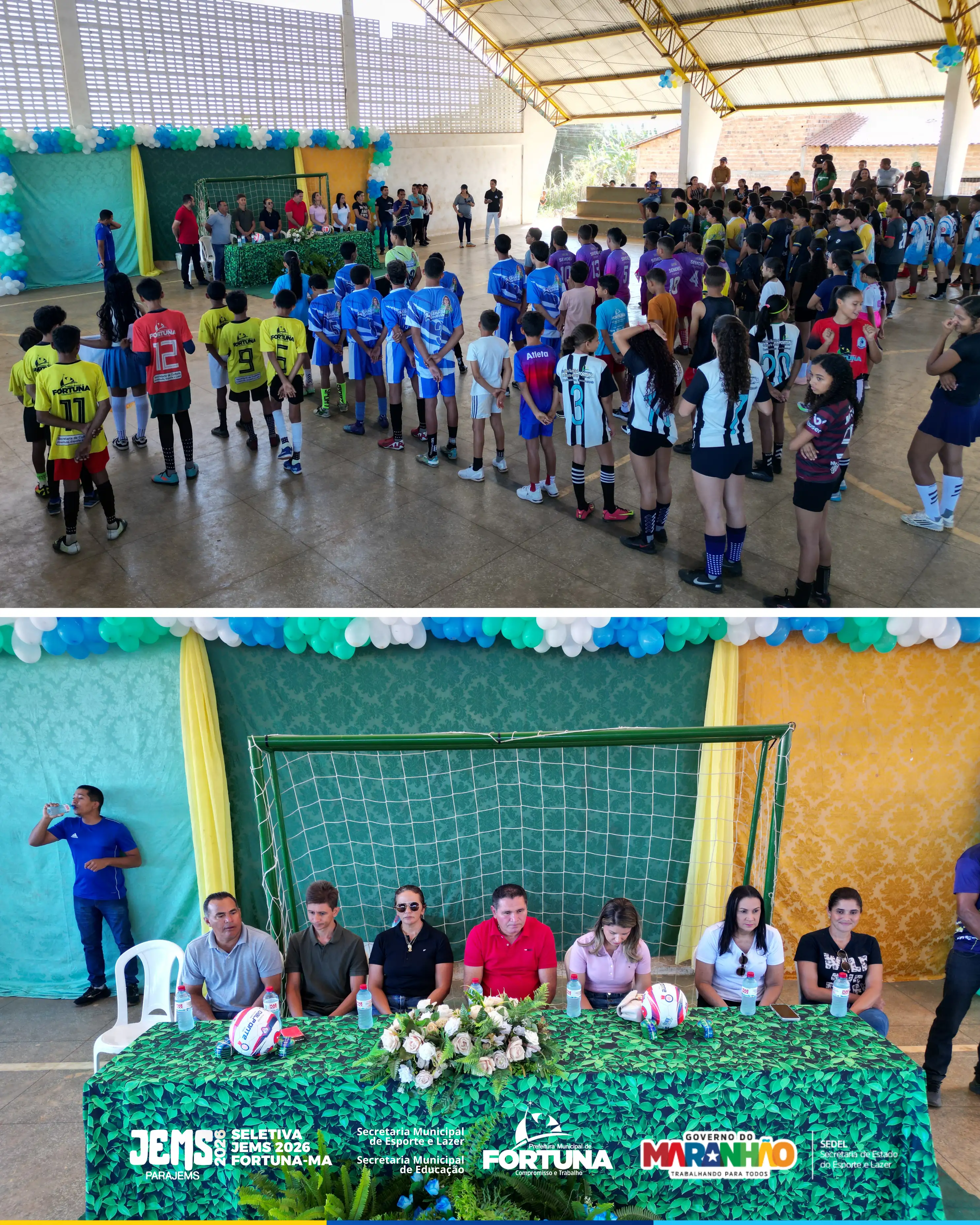 Foto 5 – Educação e esporte unidos na grande abertura dos JEMS 2026!