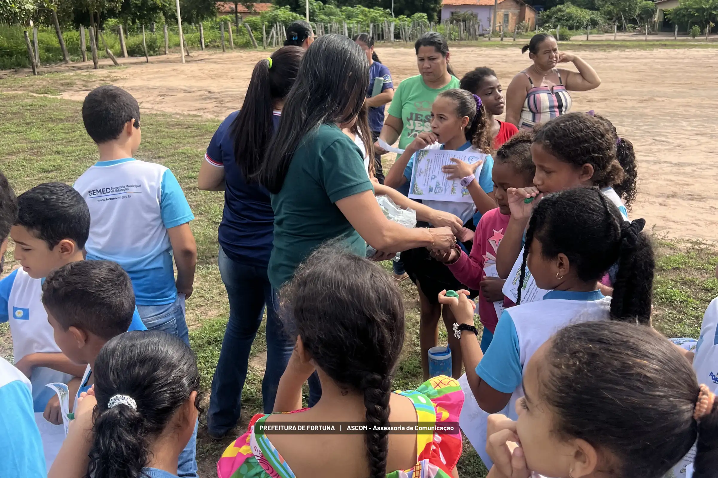 Foto 3 – Prefeitura de Fortuna promove ação educativa e plantio de mudas em alusão ao Dia Mundial da Água