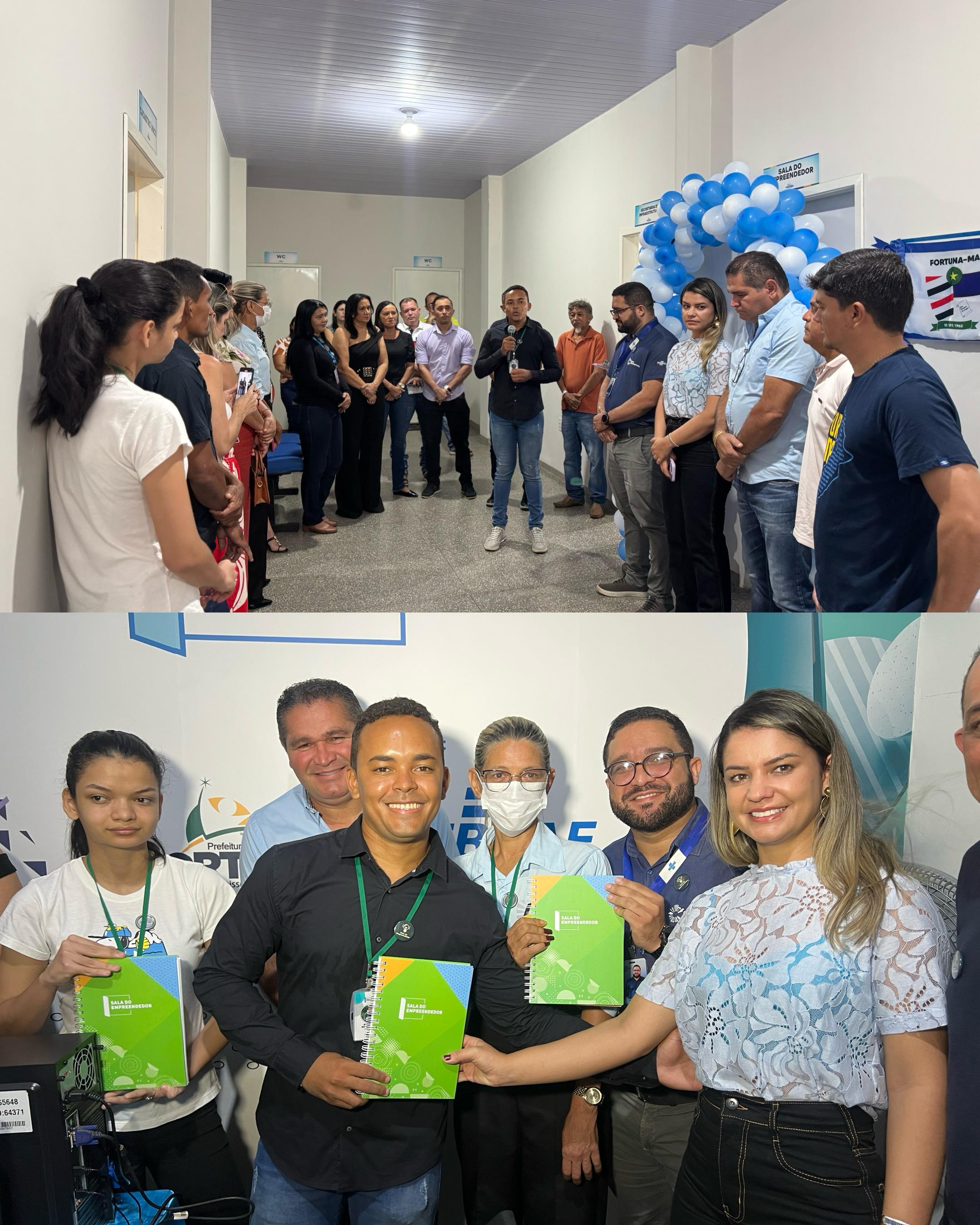 Foto 2 – Prefeitura de Fortuna reinaugura a Sala do Empreendedor e reforça compromisso com o desenvolvimento econômico