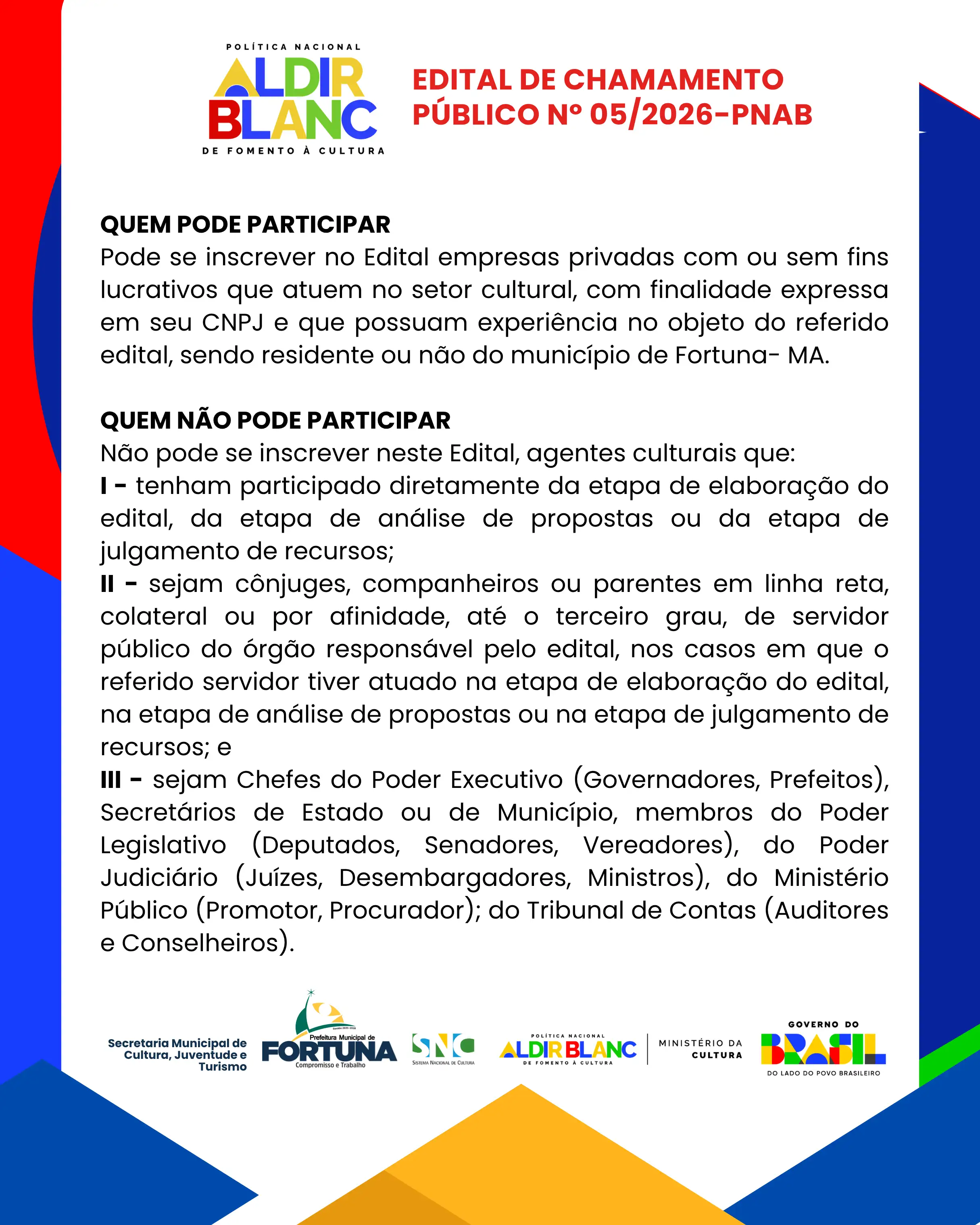 Foto 6 – EDITAL ABERTO | PNAB 2026