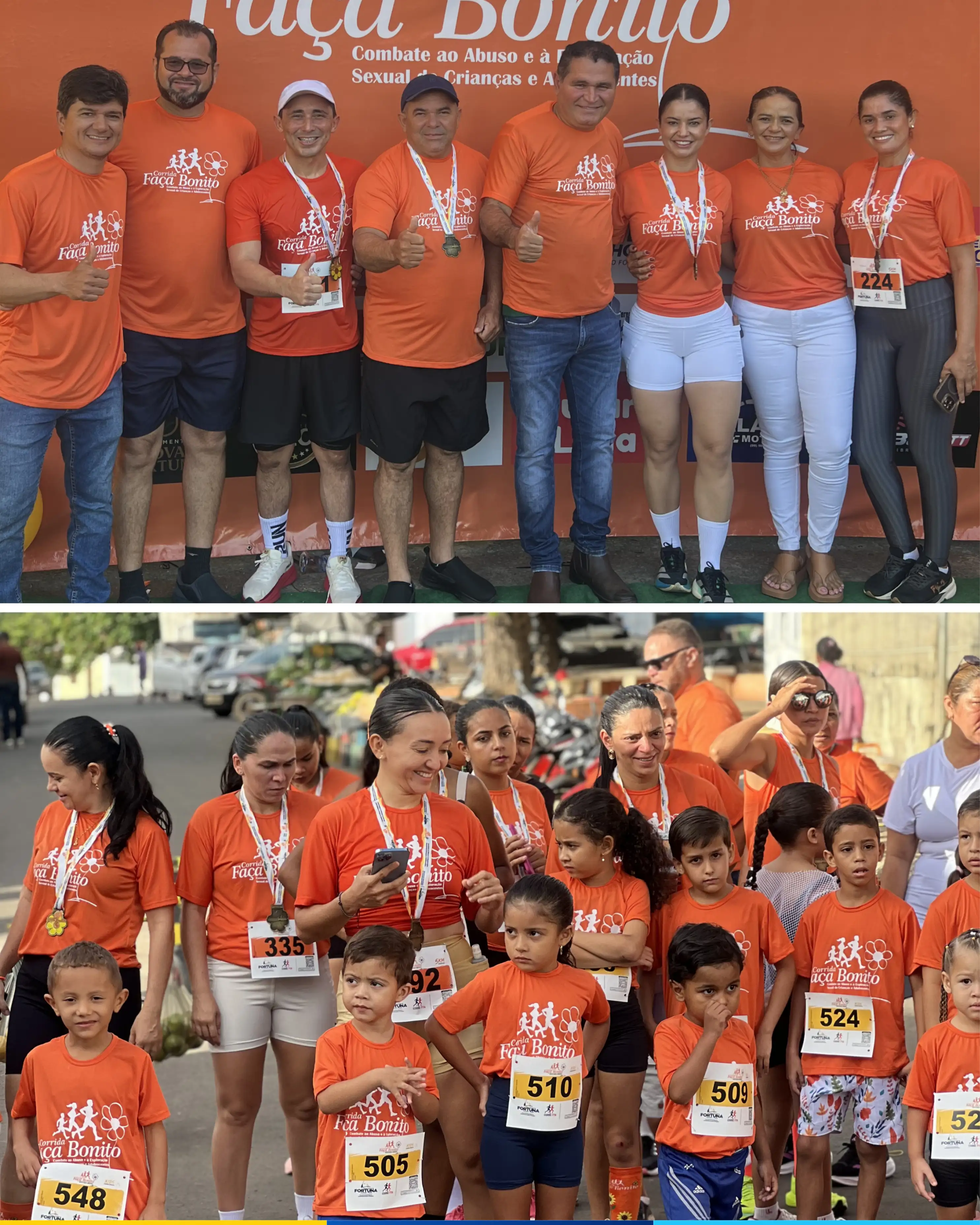 Foto 13 – 1ª Corrida Faça Bonito reúne mais de 500 participantes e fortalece a luta pela proteção de crianças e adolescentes.
