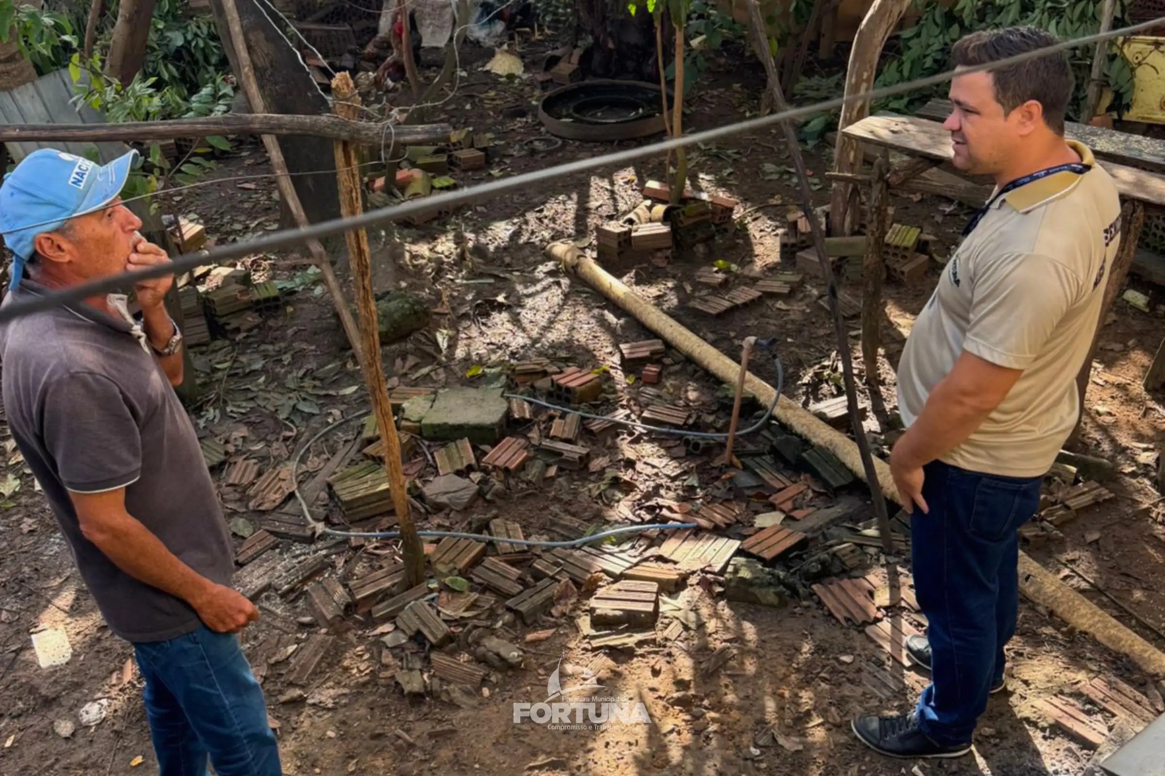 Foto 3 – Prefeitura de Fortuna intensifica ações de combate ao caramujo africano em áreas críticas