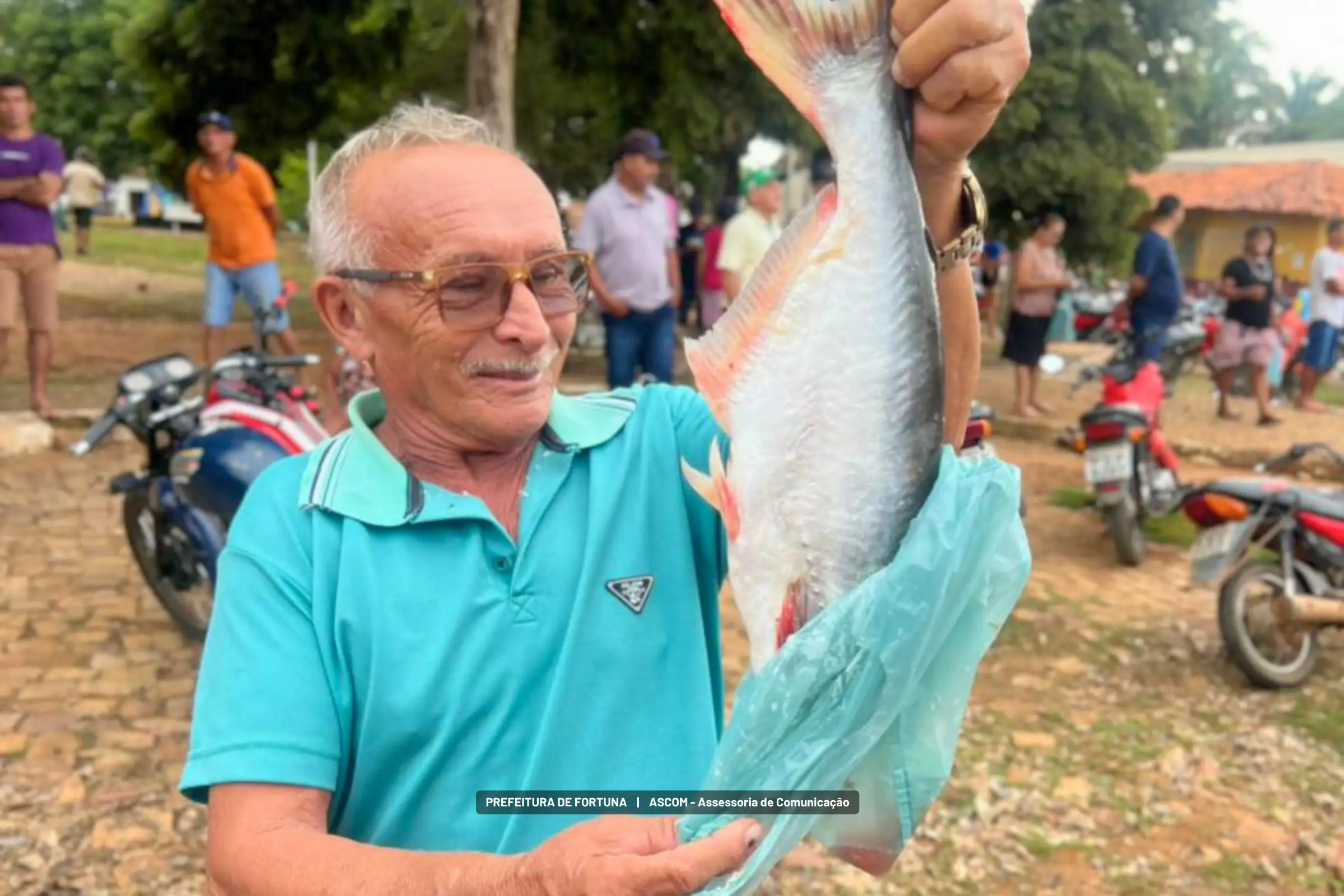Prefeitura de Fortuna amplia ação social e distribui 10 toneladas de peixe durante a Semana Santa
