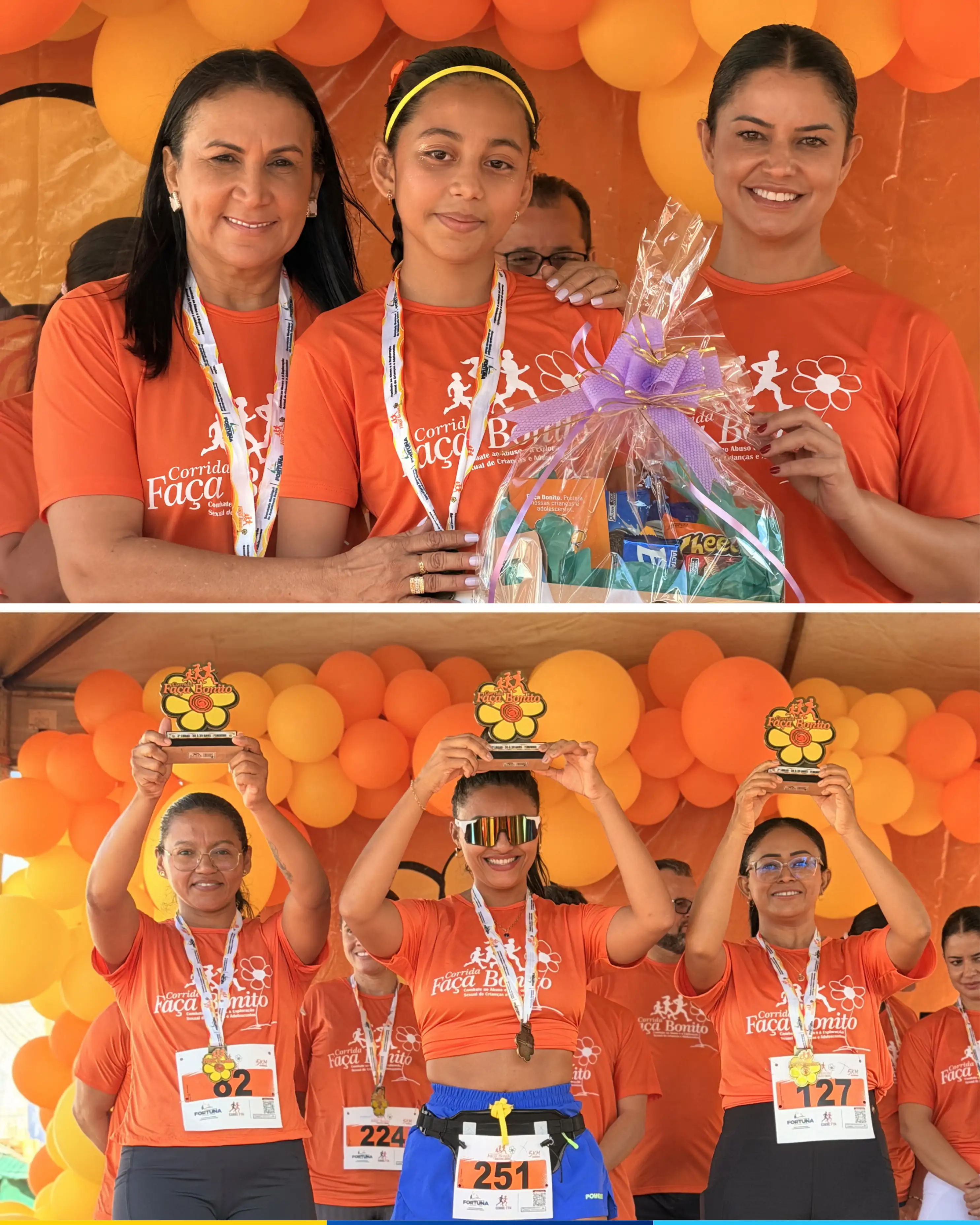 Foto 9 – 1ª Corrida Faça Bonito reúne mais de 500 participantes e fortalece a luta pela proteção de crianças e adolescentes.