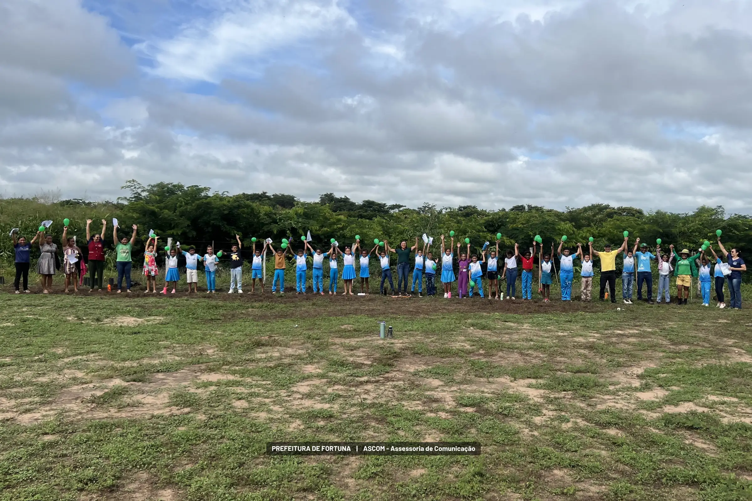 Foto 9 – Prefeitura de Fortuna promove ação educativa e plantio de mudas em alusão ao Dia Mundial da Água