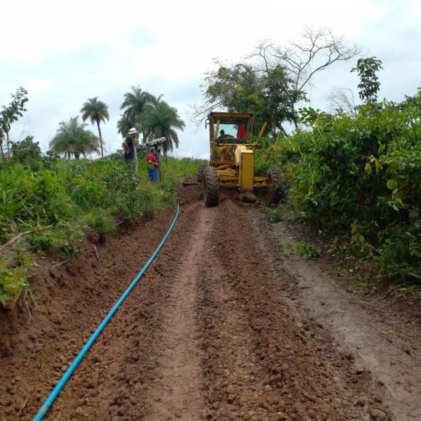 Poço perfurado para servir a comunidade do povoado Taboca
